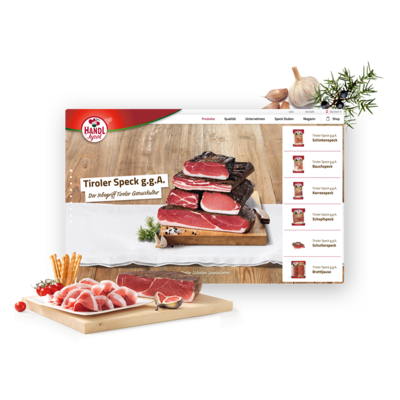 Handl Tyrol Website Relaunch Packshots Handl Tyrol Website Relaunch Packshots