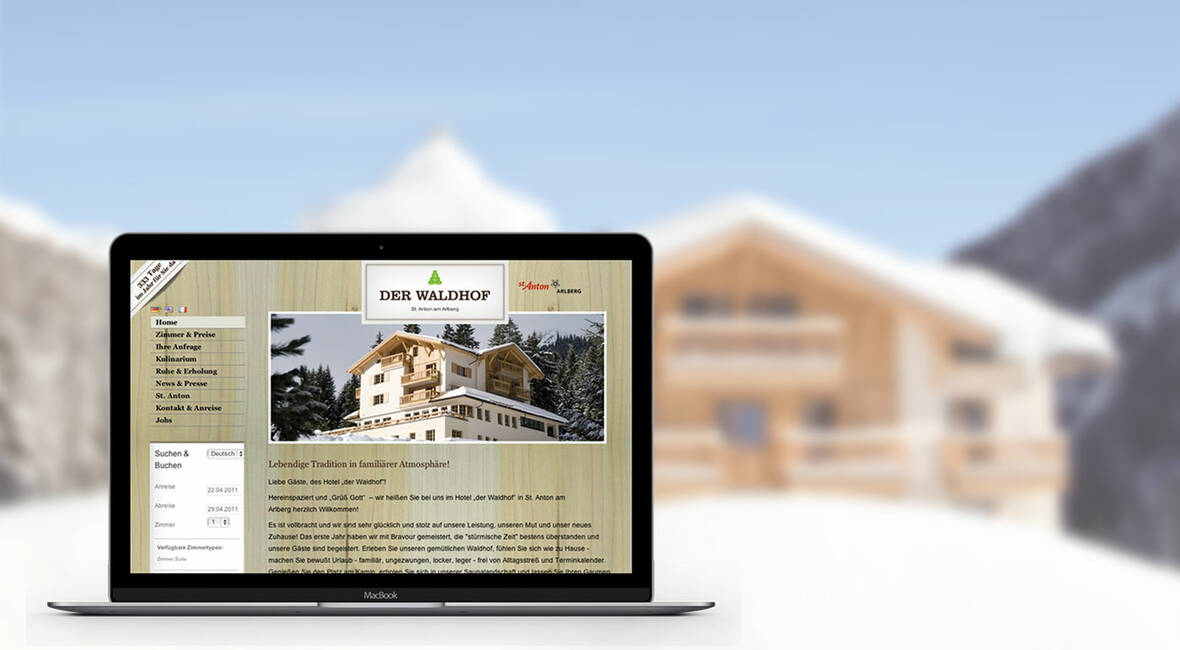 MASSIVE ART – Website-Relaunch für Der Waldhof