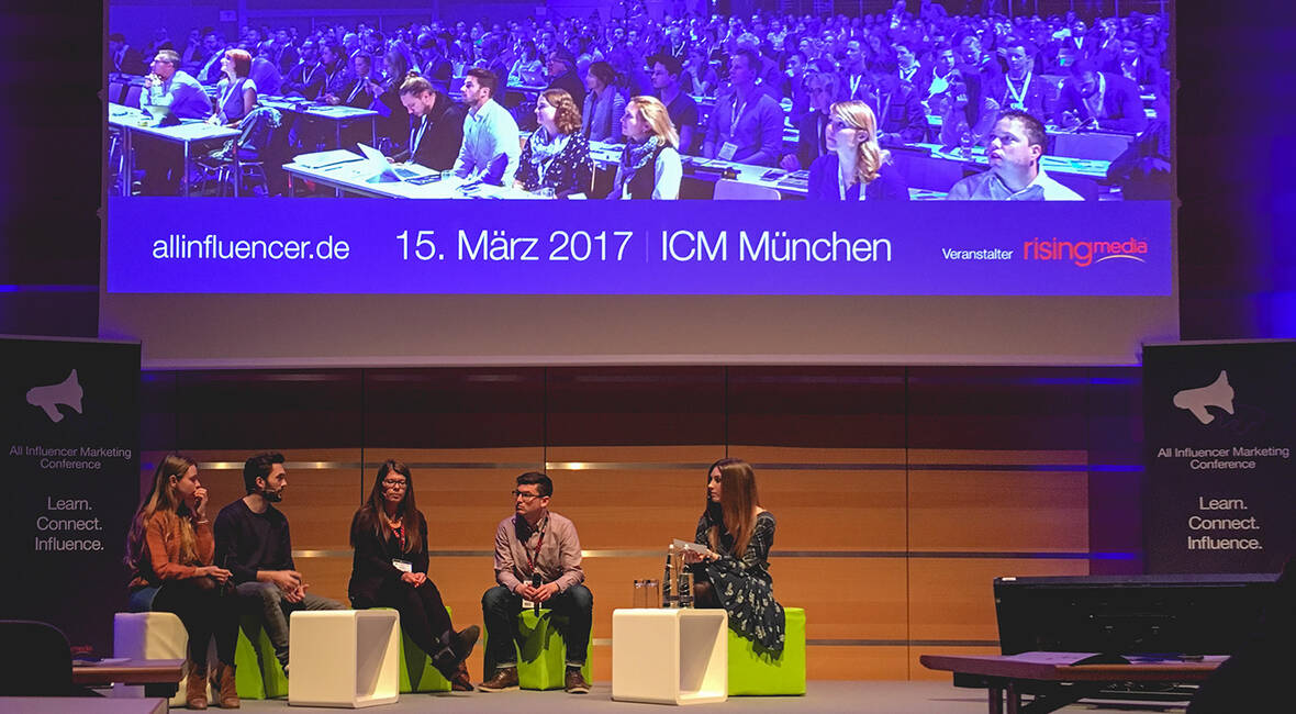 Premiere der AllInfluencer Marketing Conference
