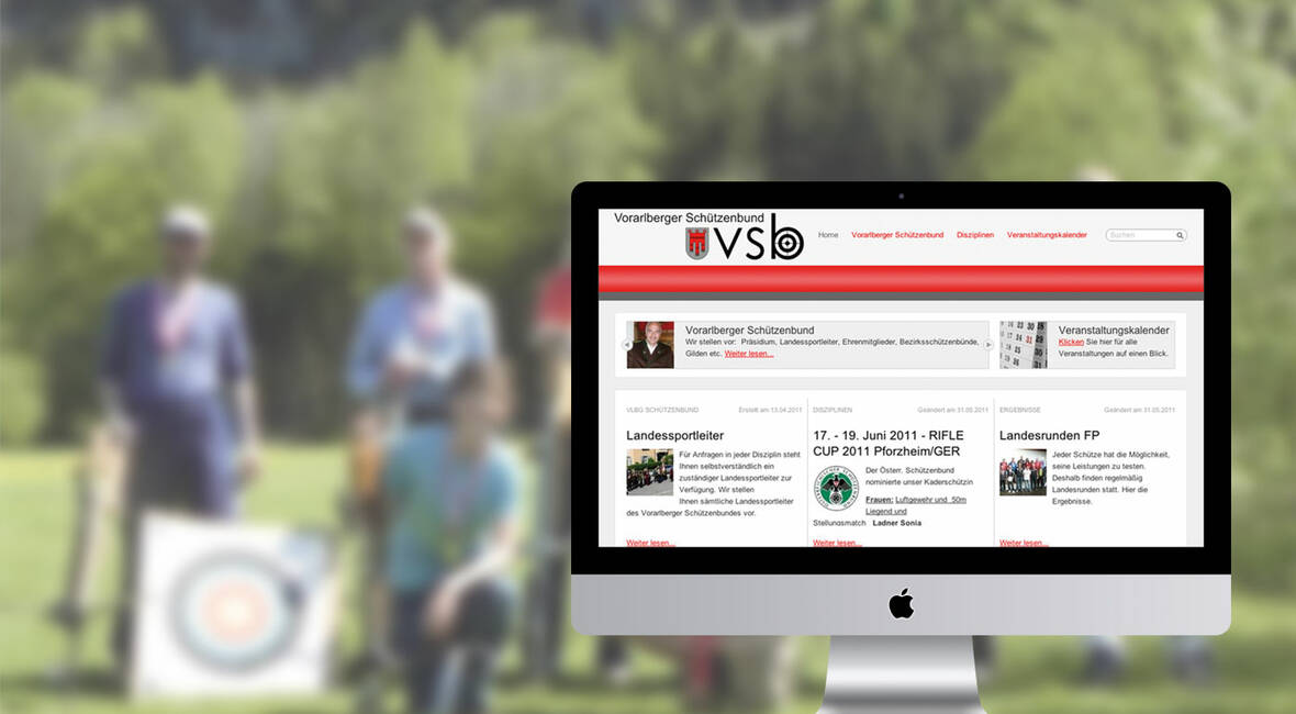 MASSIVE ART – Website-Relaunch für Vorarlberger Schützenbund