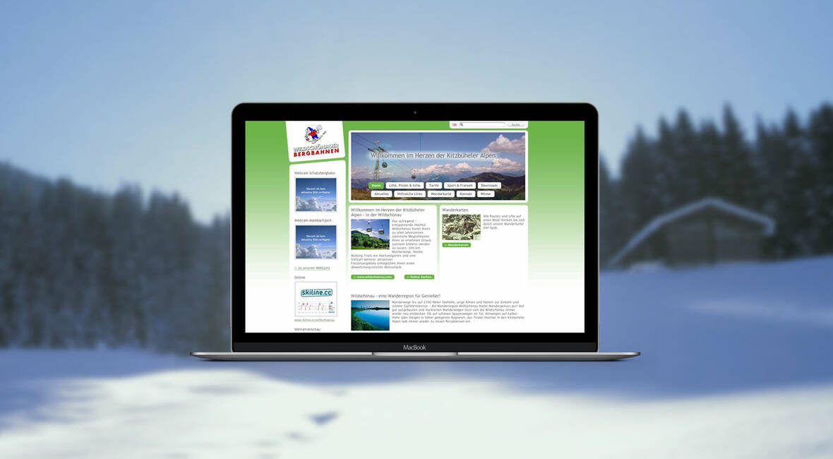 MASSIVE ART – Website-Relaunch für Bergbahn Wildschoenau