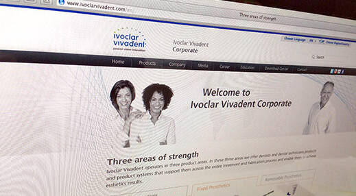Ivoclar Vivadent Redesign
