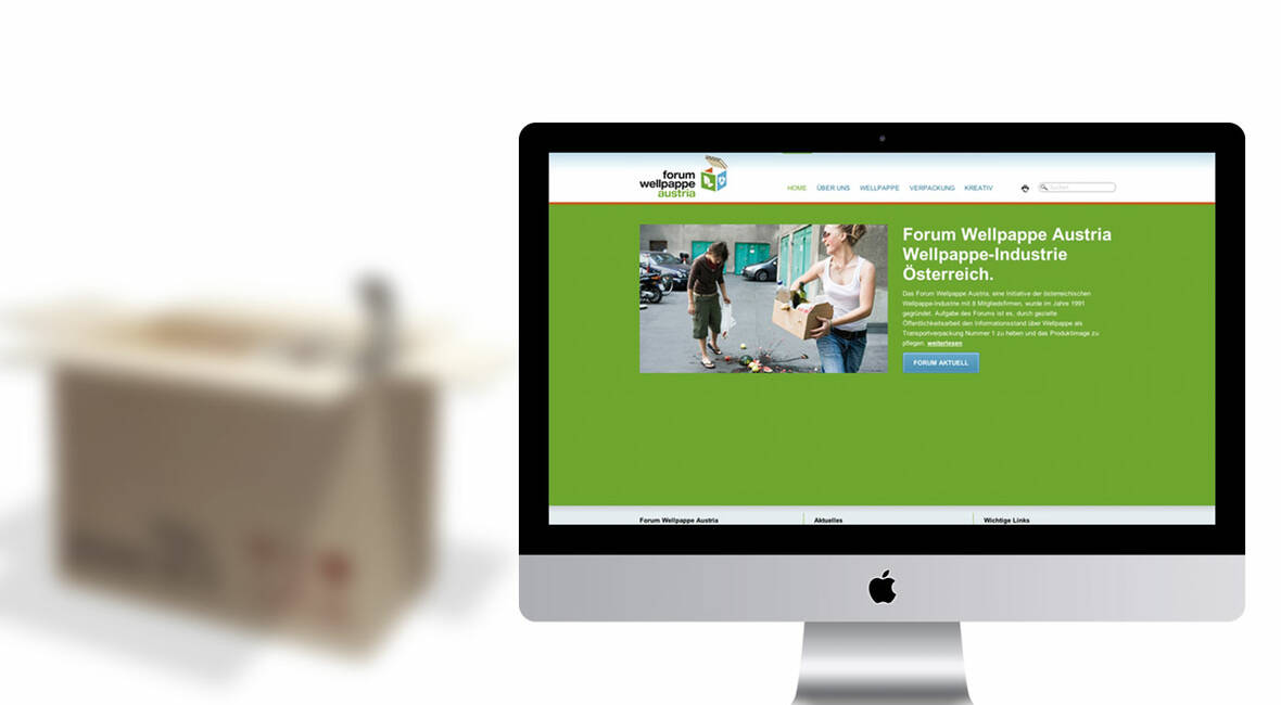 MASSIVE ART – Website-Relaunch für Forum Wellpappe