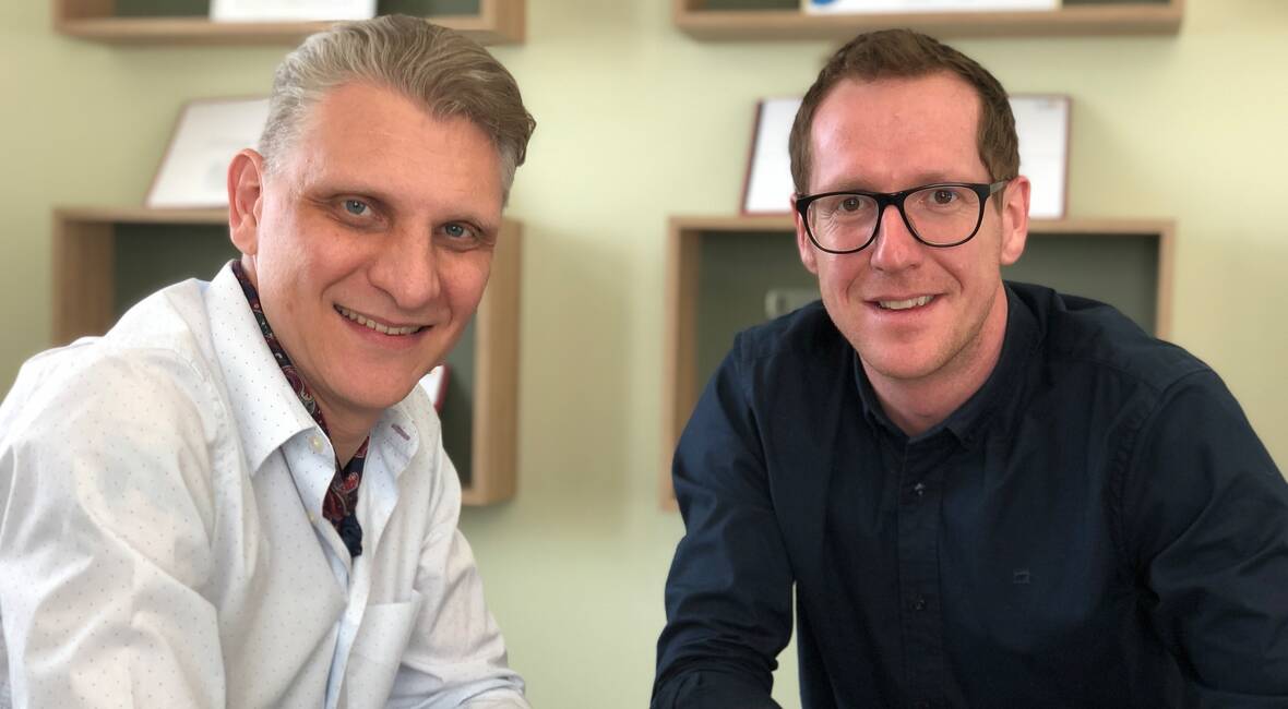 Bernd Hepberger und Martin Dechant machen gemeinsame Sache.