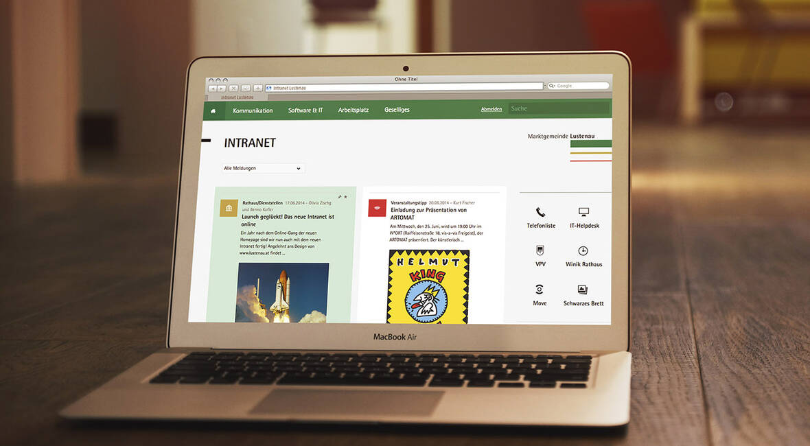 MASSIVE ART Blog - Lustenau Intranet