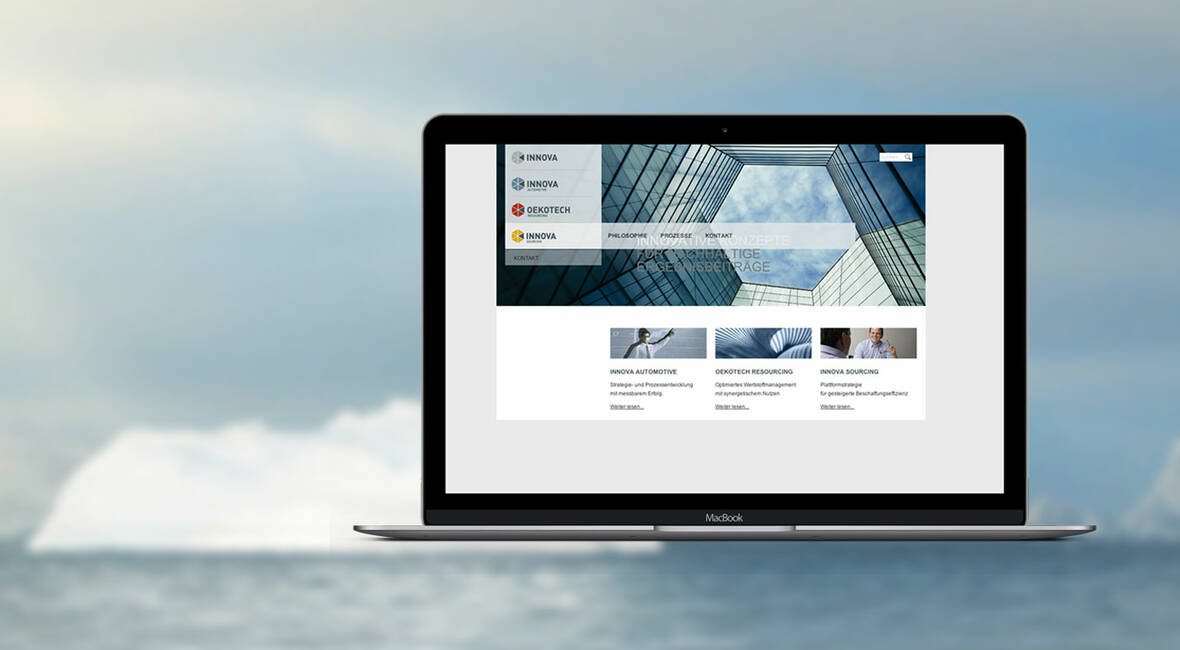 MASSIVE ART – Website-Relaunch für Innova