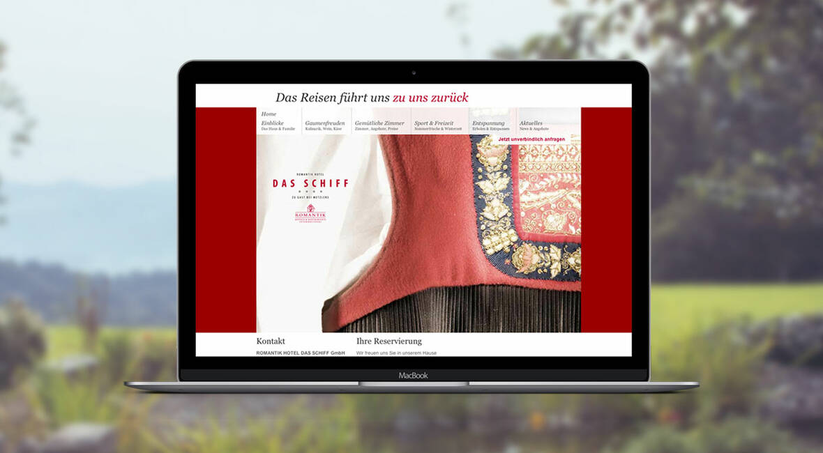 MASSIVE ART – Website-Relaunch für Das Schiff