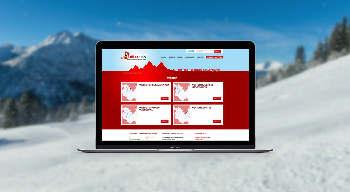 MASSIVE ART – Website-Relaunch für 3TälerPass
