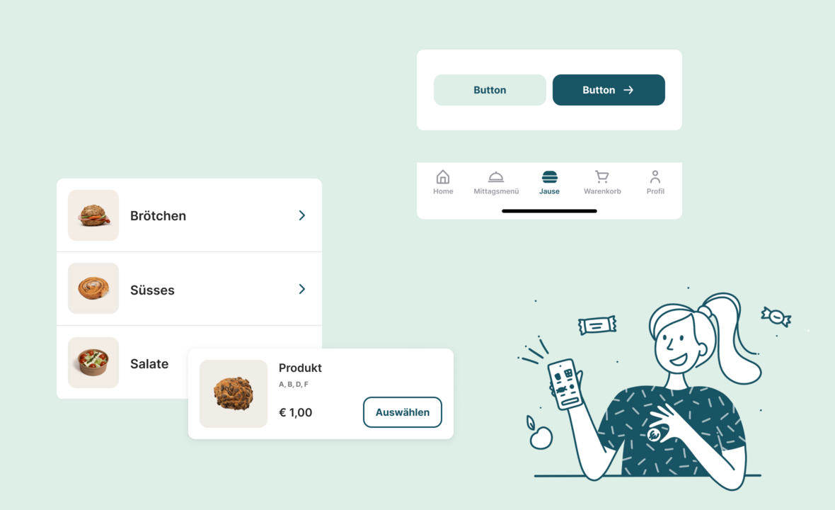 Bestell App User Interface Bestell App User Interface