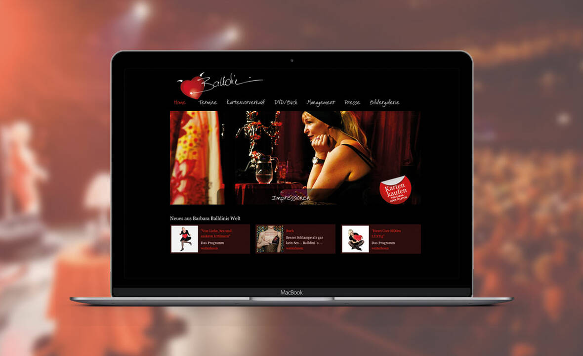 MASSIVE ART – Website-Relaunch für Balldini MASSIVE ART – Website-Relaunch für Balldini