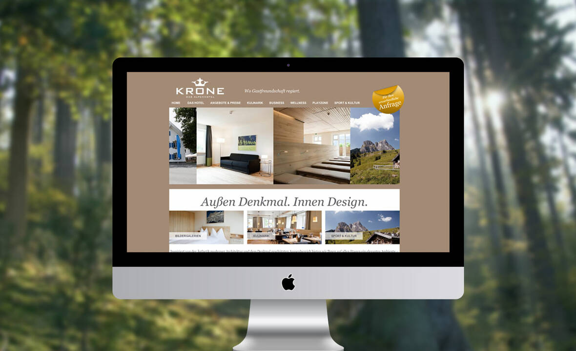 MASSIVE ART – Website-Relaunch für Alpenhotel Krone MASSIVE ART – Website-Relaunch für Alpenhotel Krone