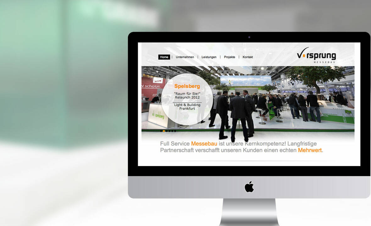 MASSIVE ART – Website-Relaunch für Vorsprung Messebau OG MASSIVE ART – Website-Relaunch für Vorsprung Messebau OG