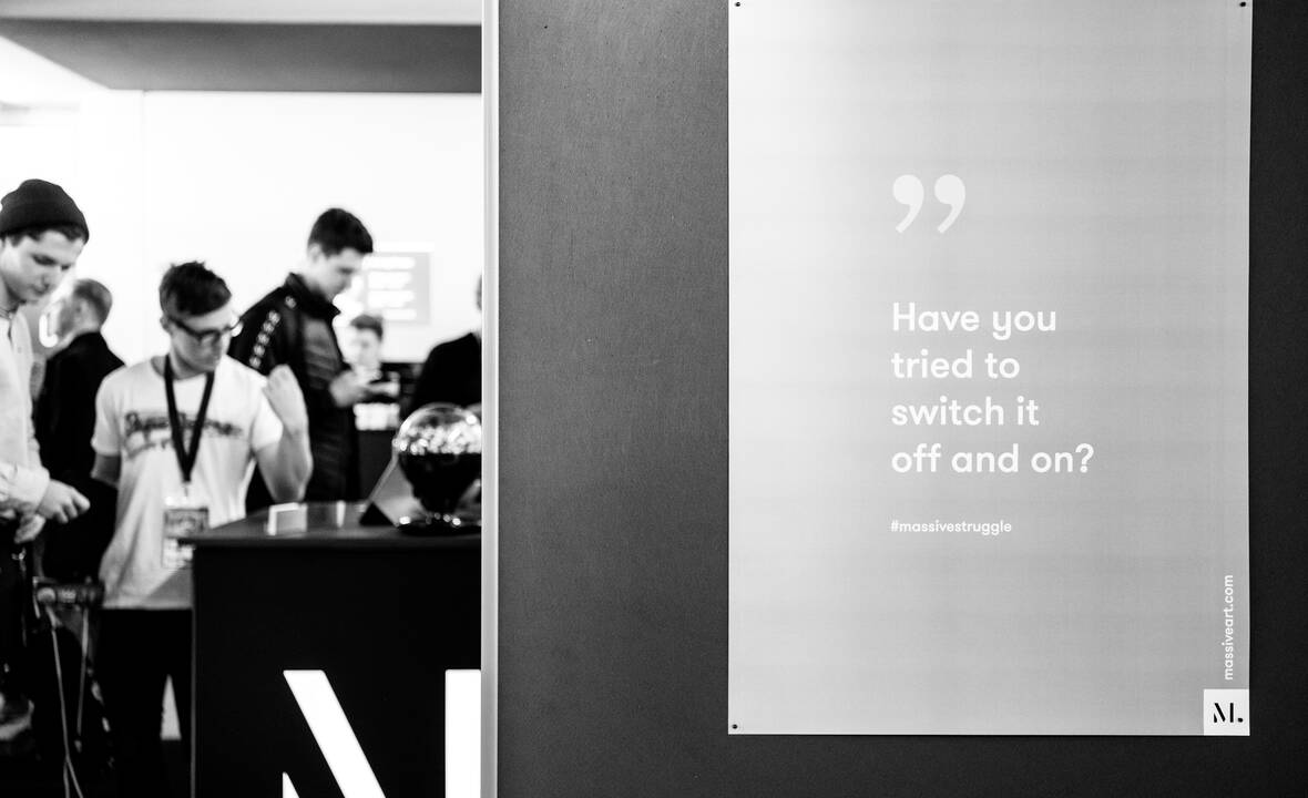 (Bildquelle: Matthias Rhomberg, rhomberg.cc) AgentConf 2019 MASSIVE ART Poster