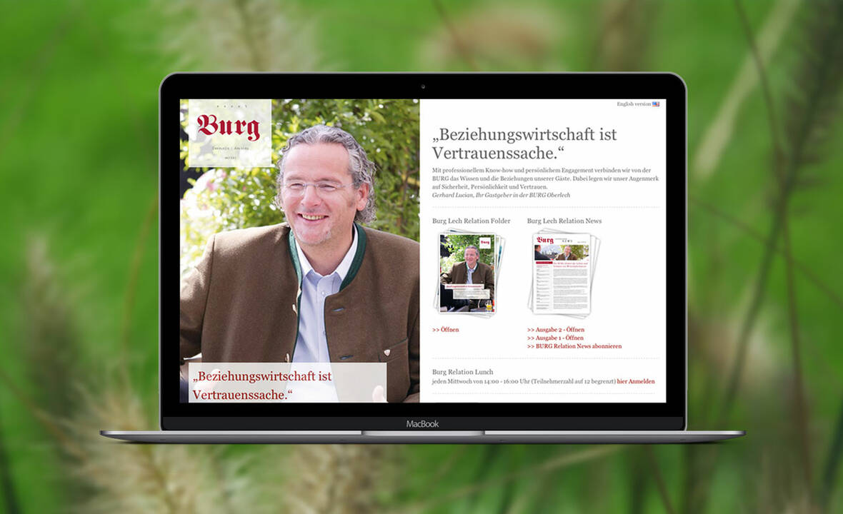 MASSIVE ART – Website-Relaunch für Burglech MASSIVE ART – Website-Relaunch für Burglech