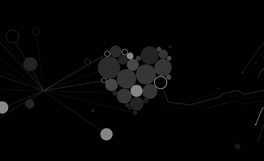 Die MASSIVE ART Animation ist mit einer JavaScript Physics Engine aufgebaut.  2017-07-20 Wie man physische Animationen eigenständig programmiert MASSIVE ART