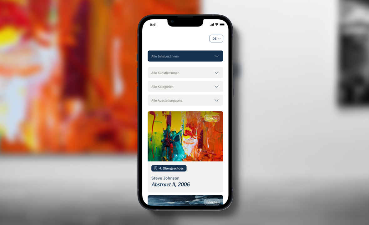 Kunstsammlung Web App Kunstsammlung Web App