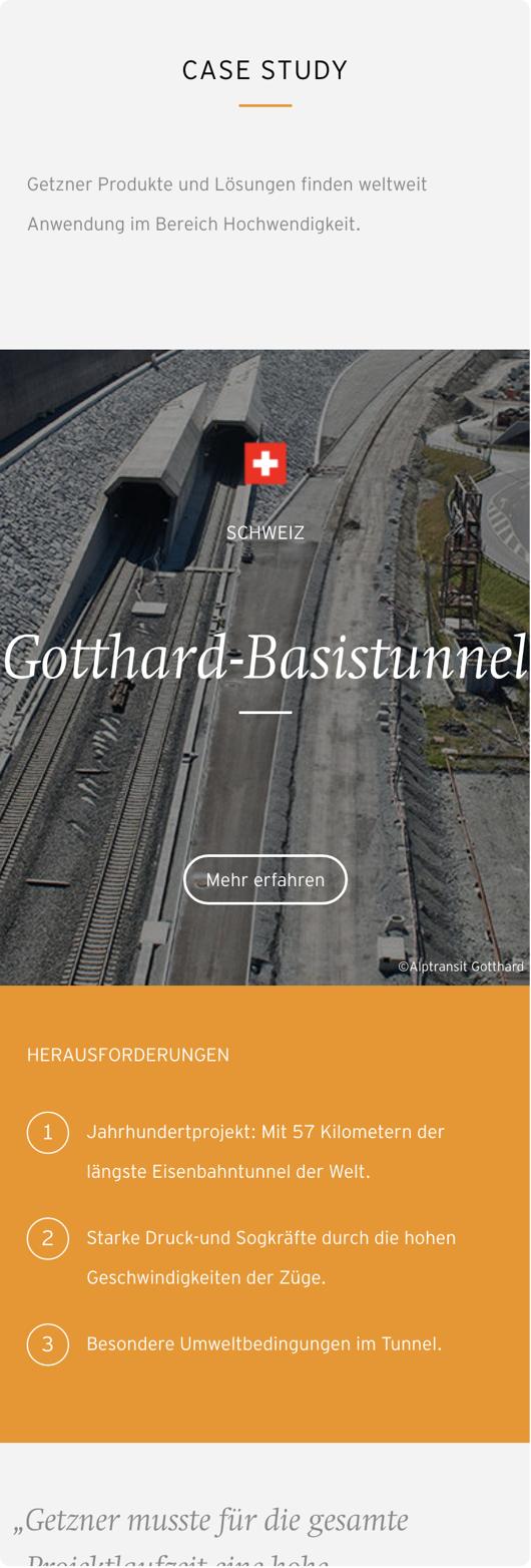 Getzner Werkstoffe Case Study