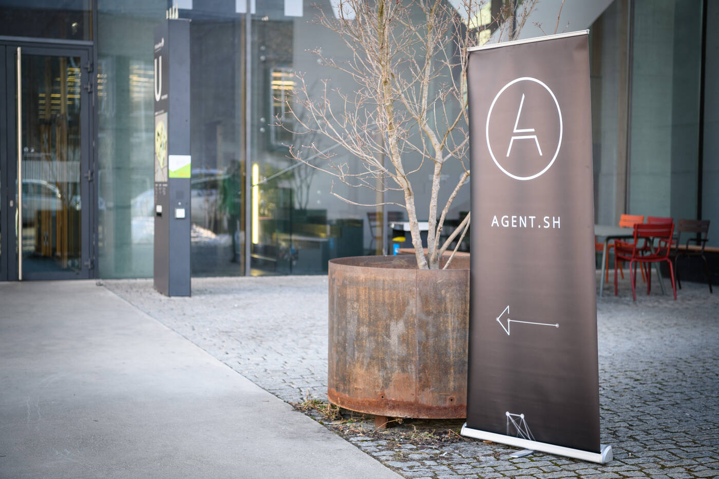 (Bildquelle: Matthias Rhomberg, rhomberg.cc) AgentConf 2019 - Plakat