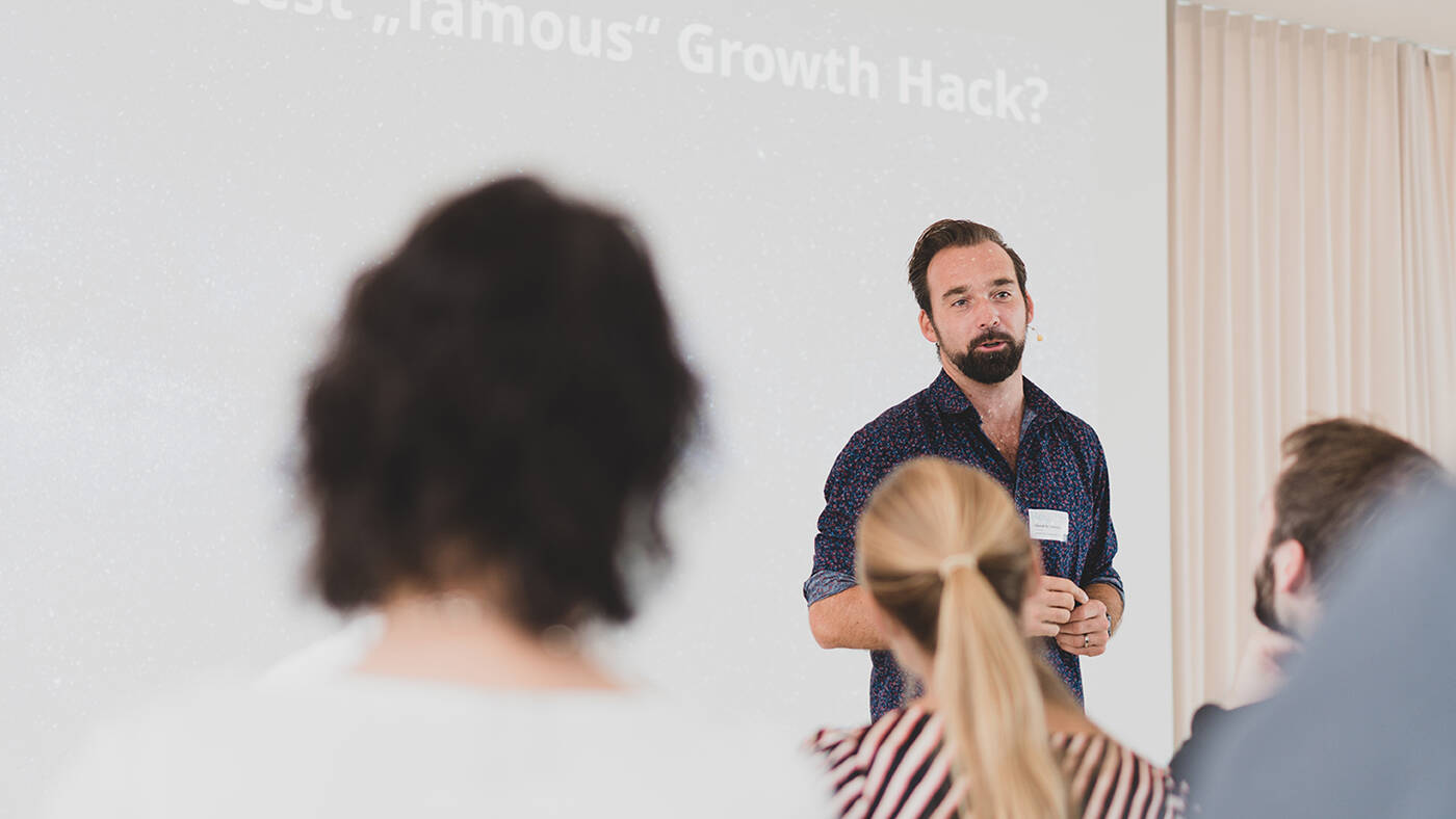 Growth Hacking Event mit Hendrik Lennarz 2019