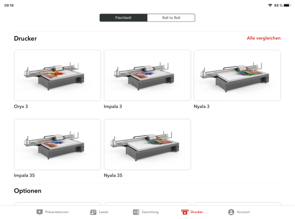 swissQprint Produktübersicht
