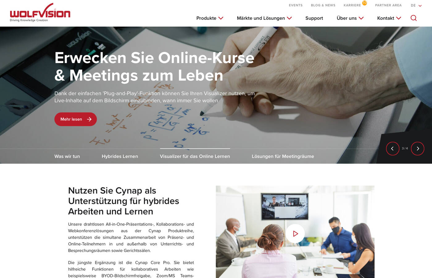 wolfvision-website wolfvision-website