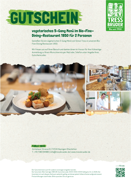 Tress Brüder Gutschein Vorschau