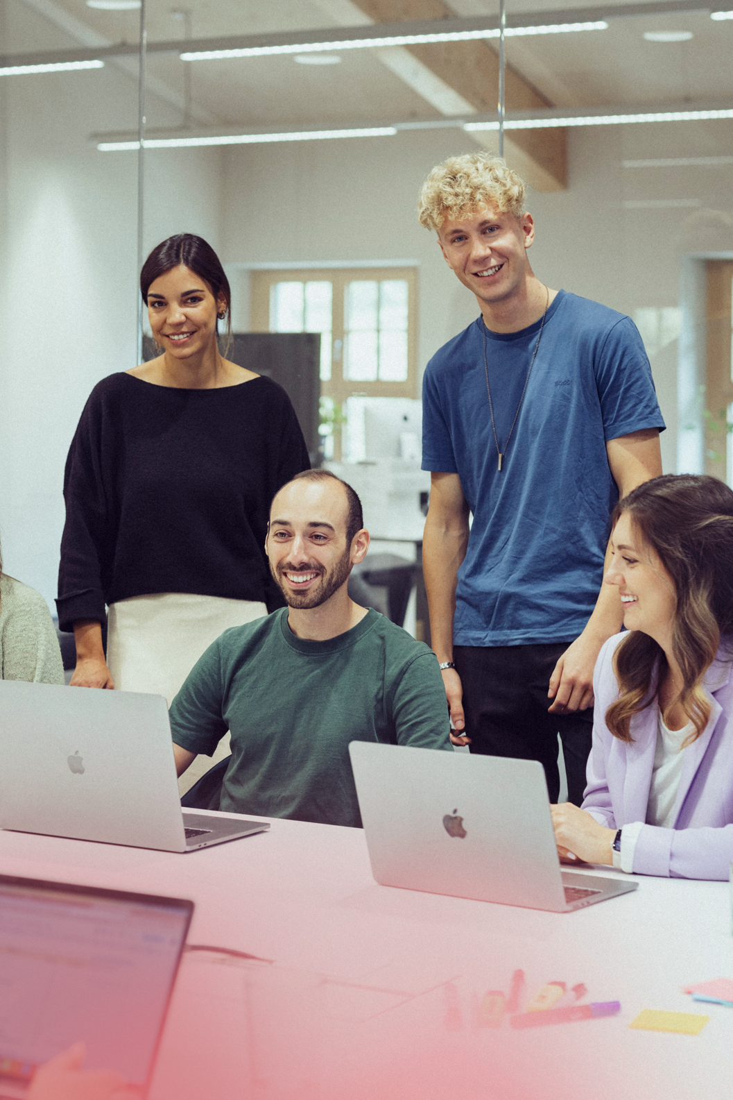 Experten aus unterschiedlichen Bereichen bringen vielfältige Ideen. UX & UI Design
