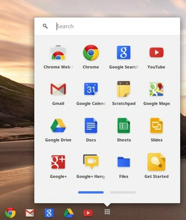 Chrome OS App Launcher