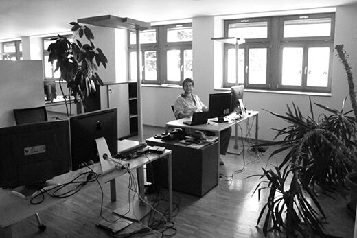 Das neue Büro 2010 in Dornbirn