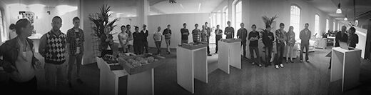 Teambesprechung bei MASSIVE ART in Dornbirn