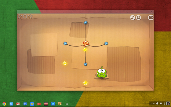 Cut the Rope Chrome OS