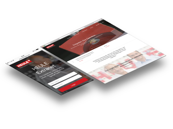 MASSIVE ART – HEULE Extranet und Website-Relaunch