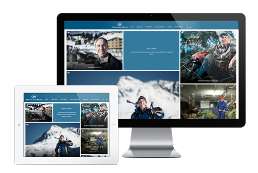 MASSIVE ART - VMilch - responsive Web-Design