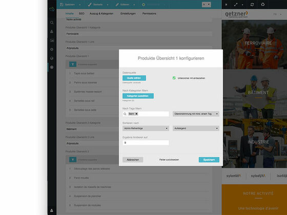 Sulu-Data-Provider-Referenzseite
