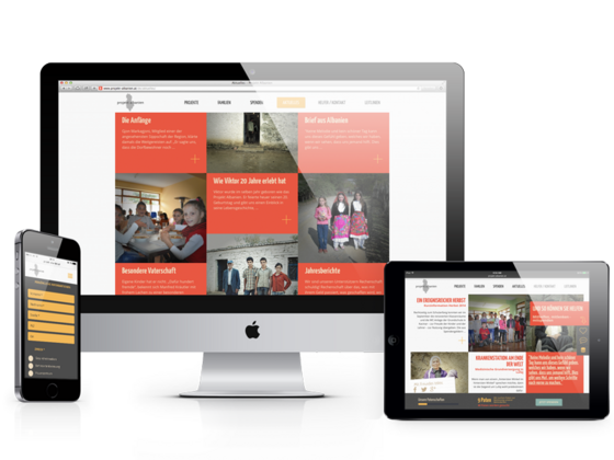 MASSIVE ART – Website-Relaunch für Projekt Albanien
