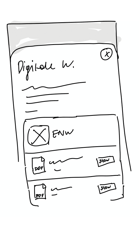 Sola Measures App - erste Wireframes Sola Measures App Wireframe