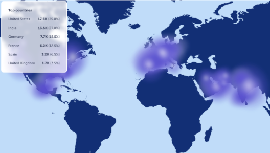 Geografische Heatmap geo-heatmap