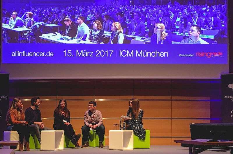 Premiere der AllInfluencer Marketing Conference