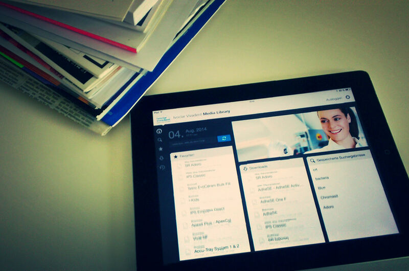 ALLE DOKUMENTE IM GRIFF! MIT DER MEDIA LIBRARY APP FÜR IVOCLAR VIVADENT