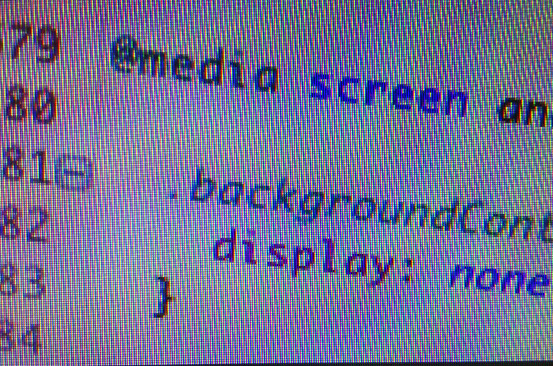 MASSIVE ART Blog: Media Queries
