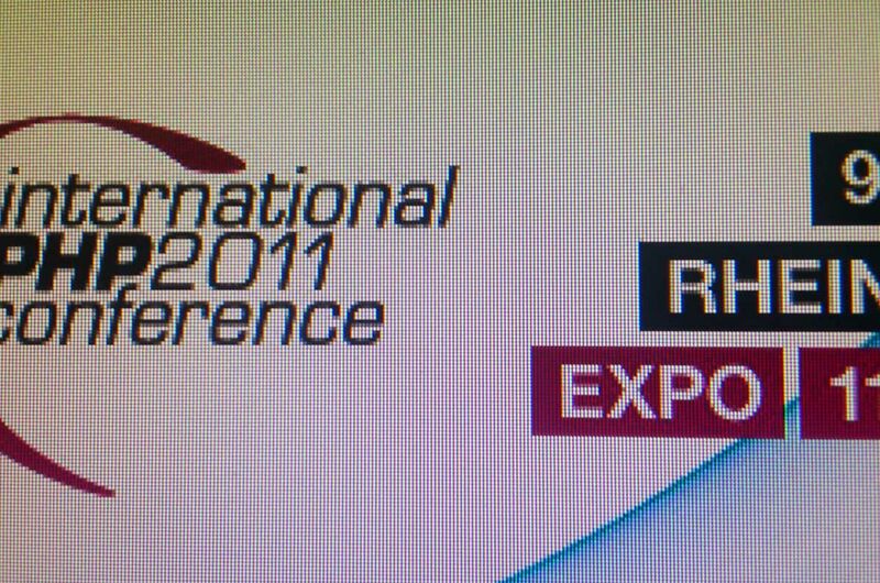 MASSIVE ART Blog: International PHP Conference 2011