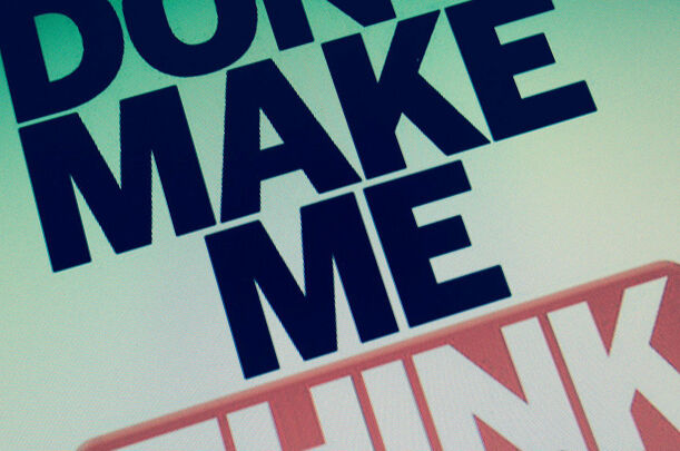 DON´T MAKE ME THINK!