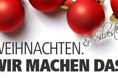 MASSIVE ART Blog: Weihnachten & Silvester WIR MACHEN DAS
