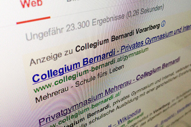 Fallstudie Collegium Bernardi Suchmaschinen Marketing