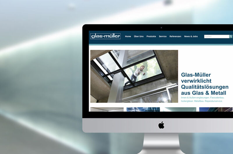 MASSIVE ART – Website-Relaunch für Glas Müller