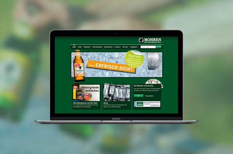 MASSIVE ART – Website-Relaunch für die Mohrenbrauerei