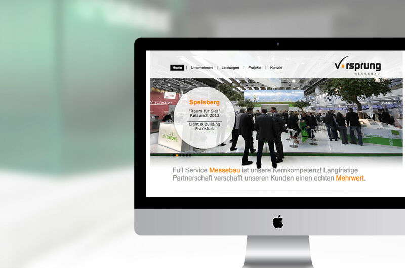 MASSIVE ART – Website-Relaunch für Vorsprung Messebau OG