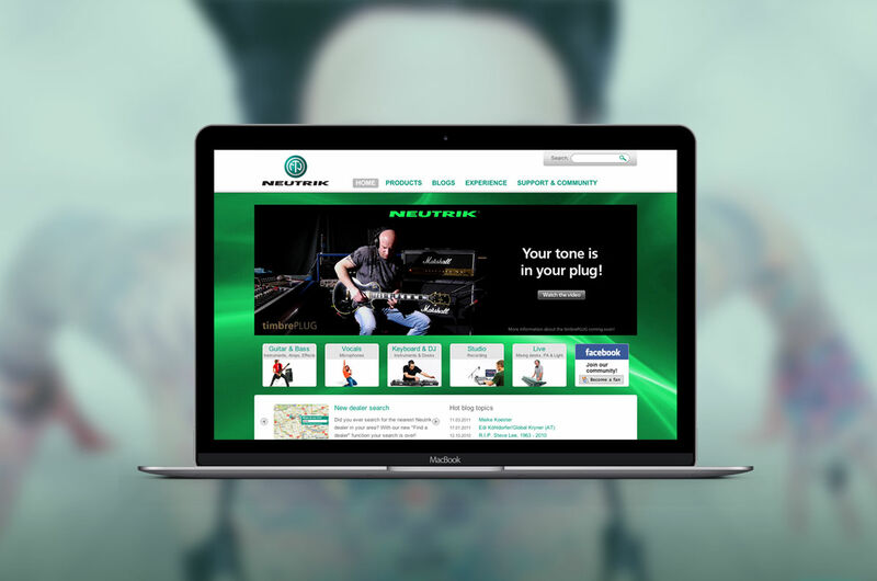 MASSIVE ART – Website-Relaunch für Neutrik