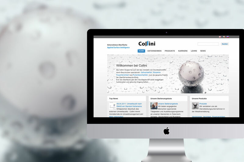 MASSIVE ART – Website-Relaunch für Collini