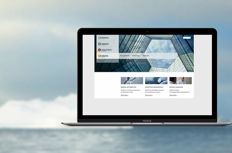 MASSIVE ART – Website-Relaunch für Innova